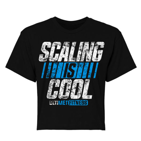 SCALING IS COOL - WOMEN'S CROP T-SHIRT Thumbnail