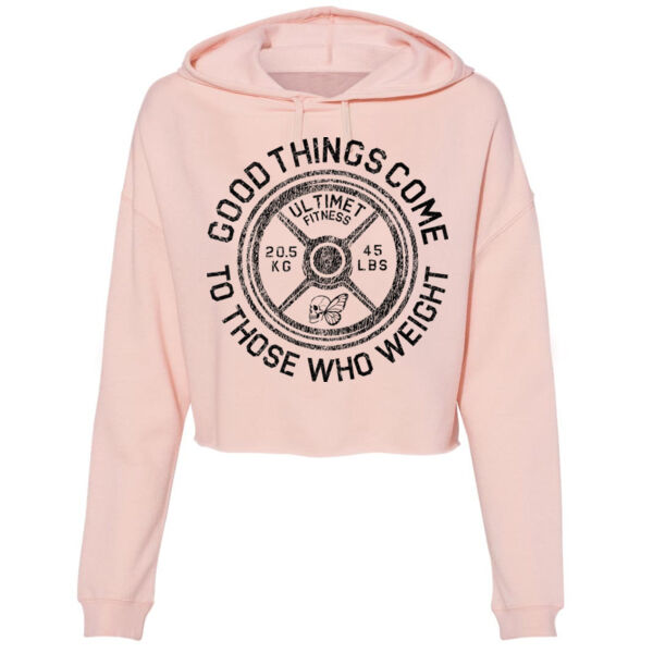 THOSE WHO WEIGHT - WOMEN'S CROP HOODIE Thumbnail
